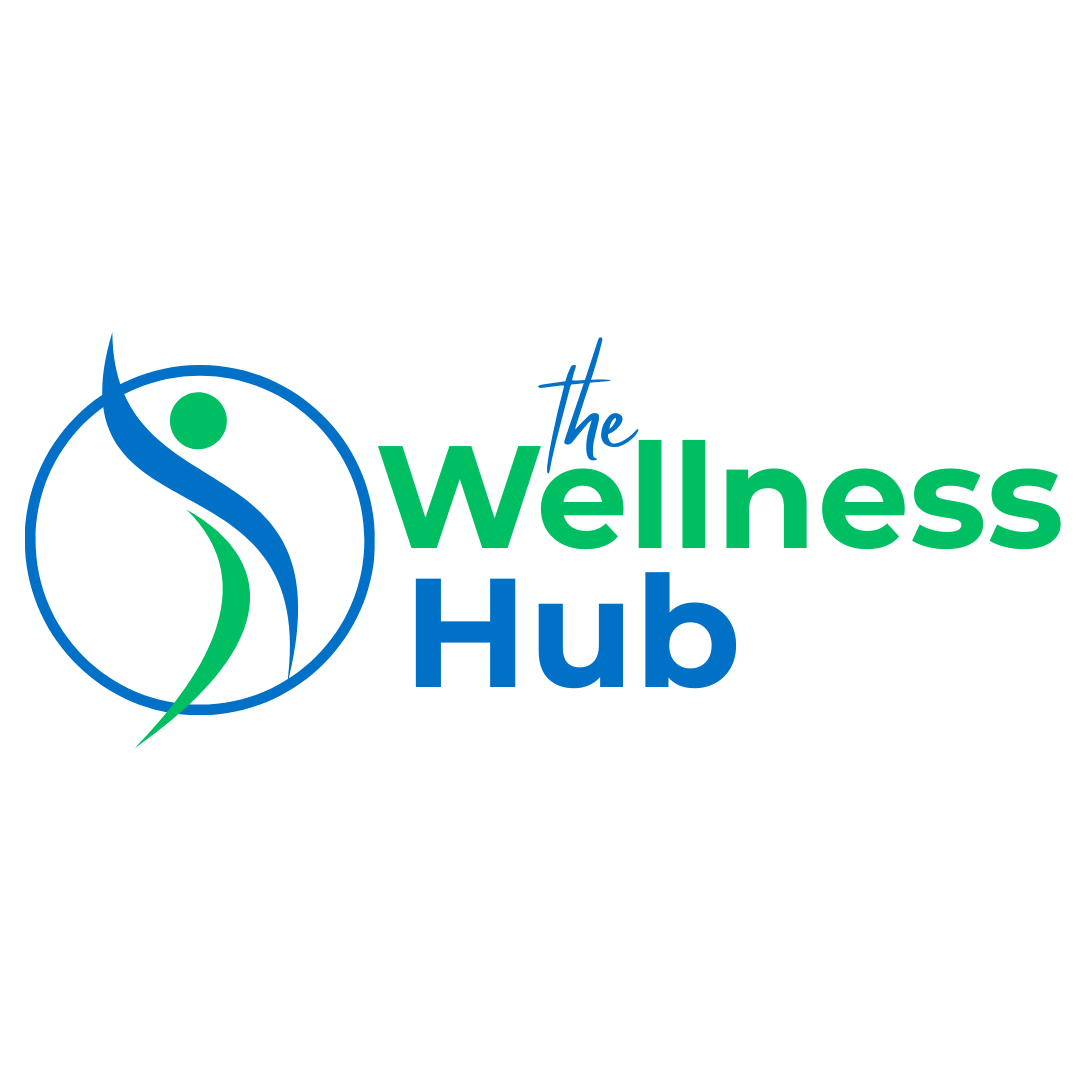 The Wellness Hub official logo – global wellness brand for health, self-care, and lifestyle products.
